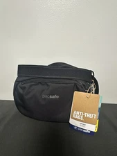PacSafe Hip Pack Anti Theft Bag Model 60141130 Black New With Tags