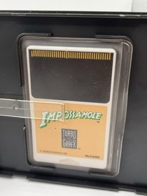 Impossamole (TurboGrafx-16, 1991) CIB Complete With Case - Tested