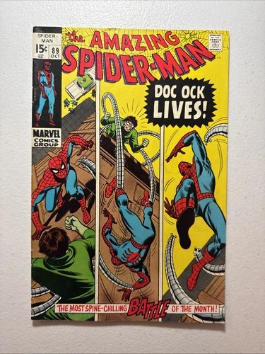 Amazing Spider-Man #89 1970 FN+ Doc Ock Lives!  Combine Shipping