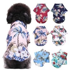 Beach Style Hawaiian Dog T-Shirts