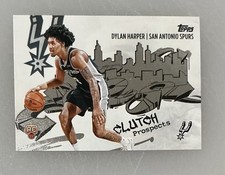 2025-26 Topps Basketball Dylan Harper Clutch Prospects #CC-2 Spurs Rookie RC