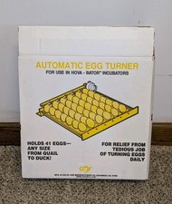 *TESTED* Hova-Bator 1611 Automatic Incubator Egg Turner W/ Box GQF