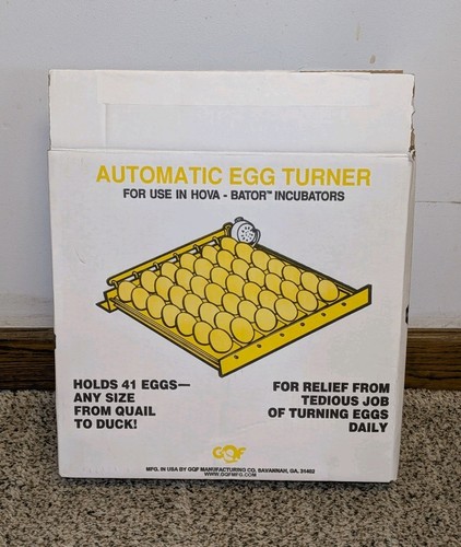 *TESTED* Hova-Bator 1611 Automatic Incubator Egg Turner W/ Box GQF