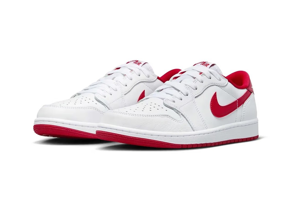 Size 9.5 - Air Jordan 1 Retro OG Low University Red for sale
