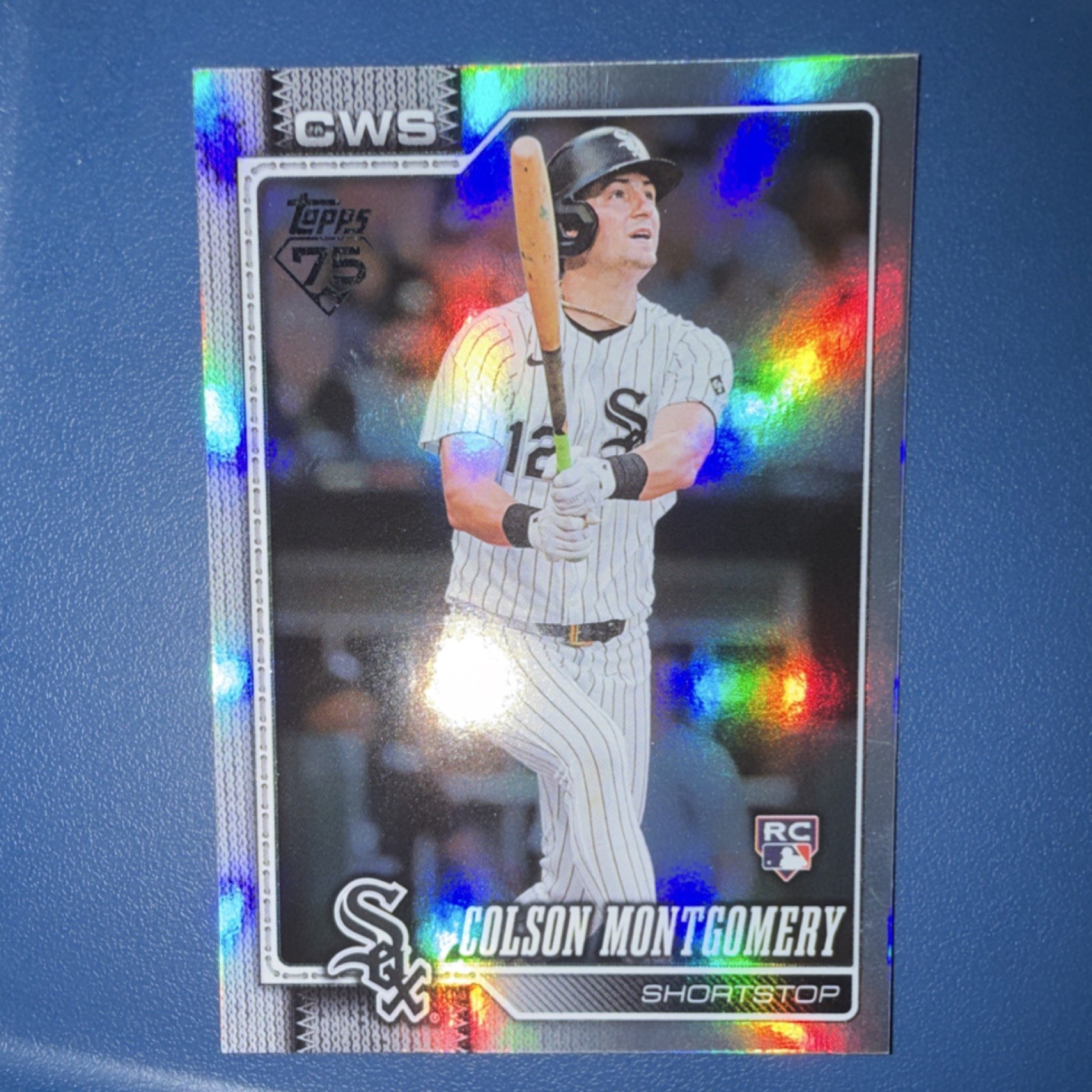 Topps 2026 Series 1 Rainbow Foil Rookie Colson Montgomery #157 White Sox MLB