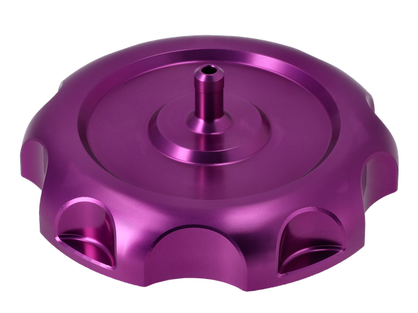"Cnc Tankdeckel Mit EntlüFtung, \"Racing Optik\", Violett - FüR Simson S50, S51, Sr"-image