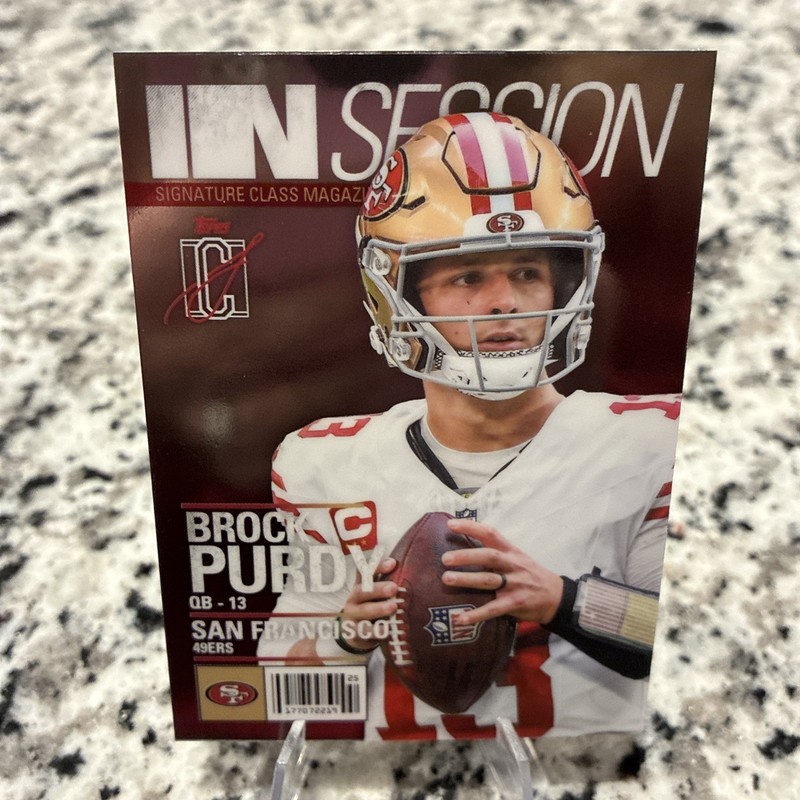 2025 Topps Signature Class - In Session - Brock Purdy - San Francisco 49ers