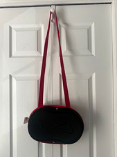 Infinity Vengeance Cheerleading Shoe Bag Black/Red Shoulder Strap Zip Size 7.5