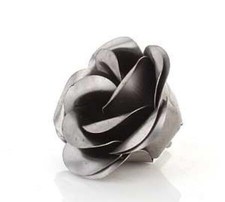 Rose wrought iron ornamental flower made of steel garden decoration rose...