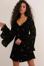 Nastygal Black Mini Dress Womens Daywear Dresses