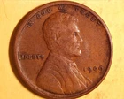 1909 VDB  LINCOLN WHEAT  PENNY IN VF  COND.** 120-6E