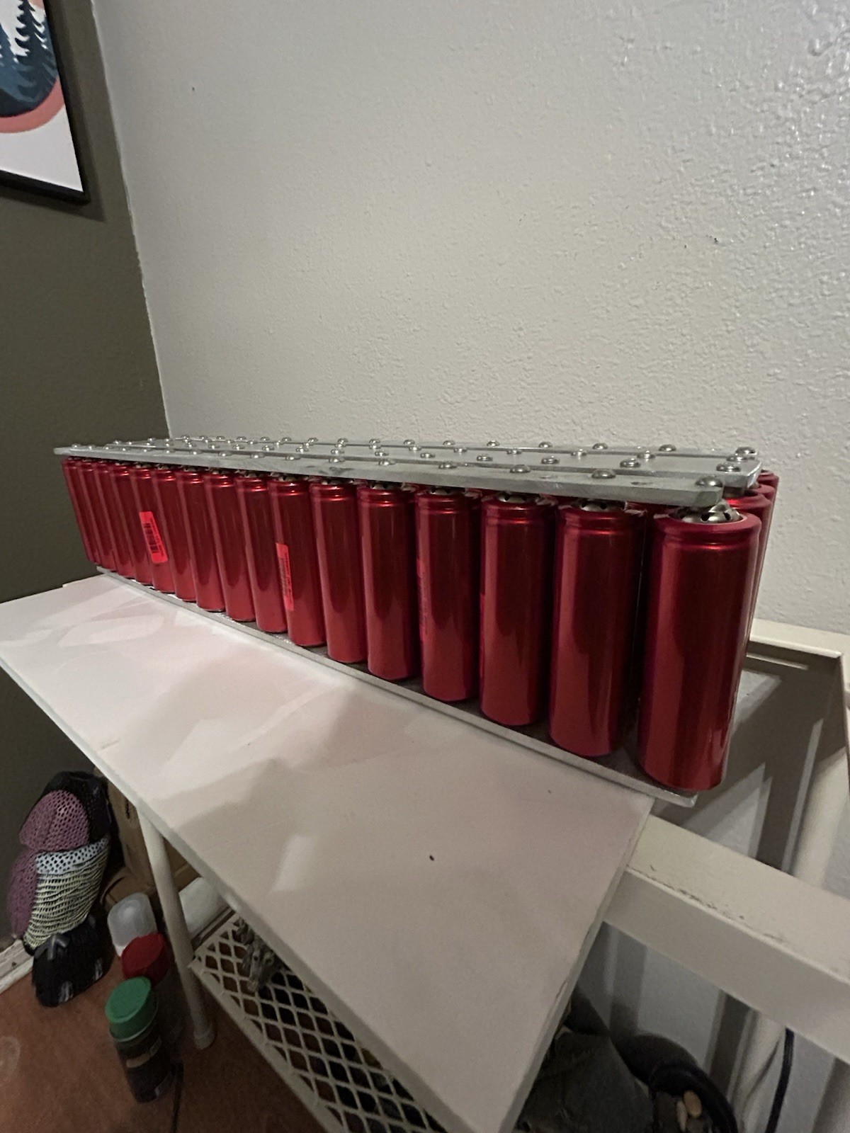 128AH LITHIUM IRON PHOSPHATE BATTERY BANK-  (64) 38120hp CELLS- All Brand New