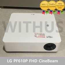 LG PF610P FHD CineBeam 1000 ANSI Lumen 1920x1080 Smart Beam Projector  
