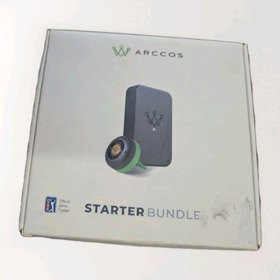 New Arccos Golf Gen 4 Starter Bundle (Sensors + Link Pro) - Black, Pre-owned 