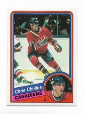 1984-85 OPC:#259 Chris Chelios,Canadiens RC