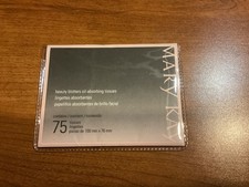 MARY KAY BEAUTY BLOTTERS OIL-ABSORBING TISSUES Pk of 75 TISSUES, Sealed  NEW