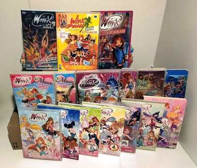 Winx Club Seasons 1-7 (Rare Boxsets) + WOW + Musicals + MORE - ITALIAN DVDs