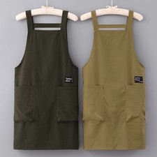 Household Apron Men Women Apron Barber Coffee Workwear Oil-proof Waterp