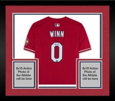 Framed Masyn Winn St. Louis Cardinals Signed Nike City Connect Limited Jersey