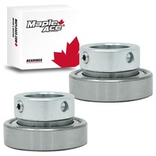 CSA205-16 Insert Bearing 1" Bore, Cylindrical OD, Eccentric Lock Collar Qty 2
