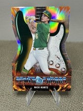 2026 Bowman Baseball Oakland A's Nick Kurtz #PC-6 Power Chords Refractor