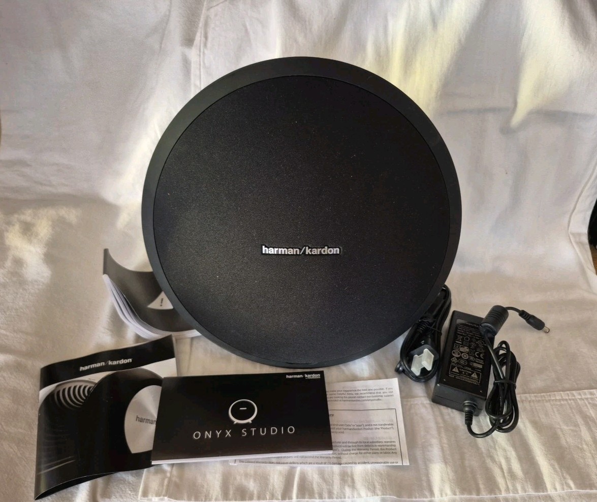 ジャンク☆HARMAN KARDON ONYX STUDIO ブラック2個セット ジャンク☆HARMAN KARDON ONYX STUDIO ブラック2個セット Harman