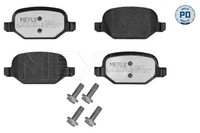 Bremsbelagsatz, Scheibenbremse MEYLE-PD: Advanced Performance A 025 235 1716/PD