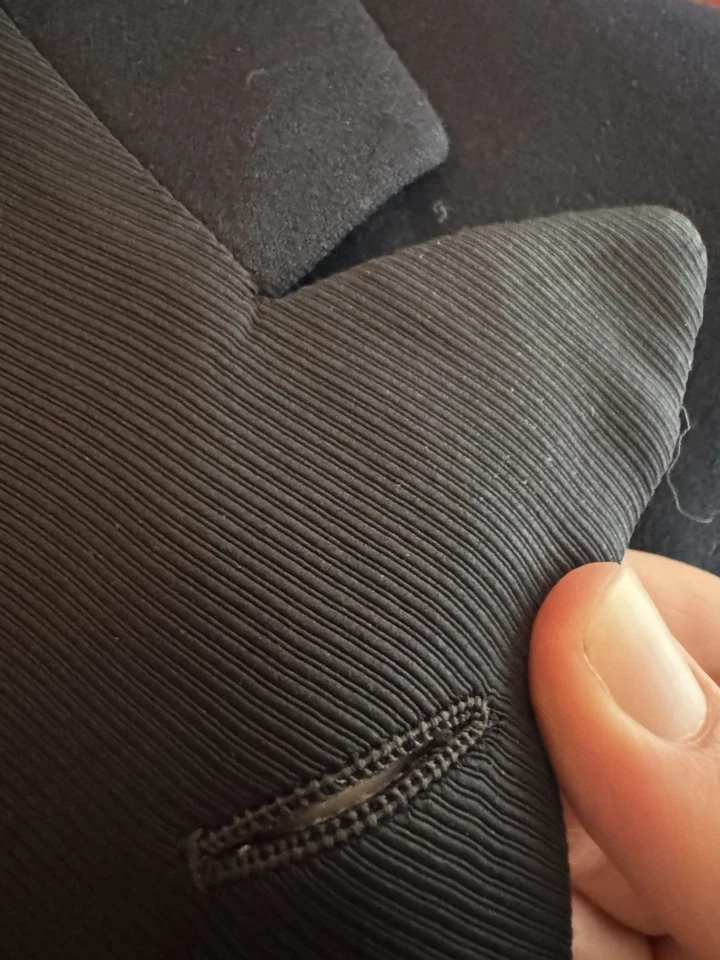 Chaqueta Esmoquin Hart Schaffner Marx Años 40 Barathea y Grosgrain ~42L Hecha en Unión Foto 3 de 4