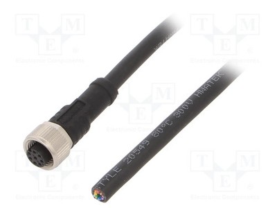 AMPHENOL LTW M12A-08BFFM-SL8N05 Kabel