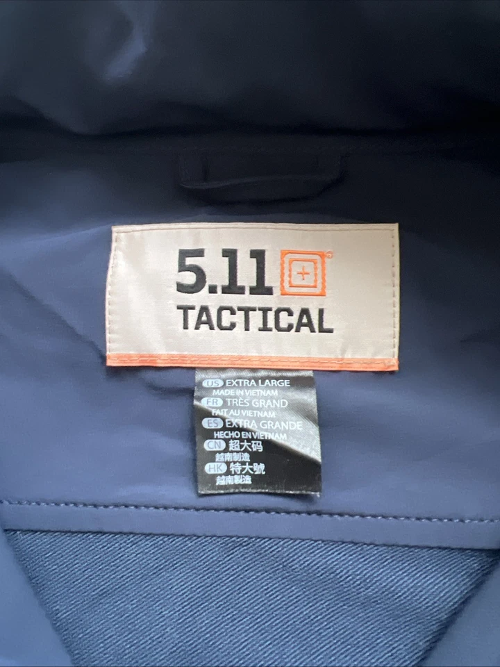 511 Tactical Series Jacket Mens XL Black 5-in-1 Duty Coat Public Safety Officers - Image 3 of 4