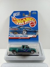 Hot Wheels 1998 First Editions Fe 2640 Customized C3500 Green 5dot Sht Str O19