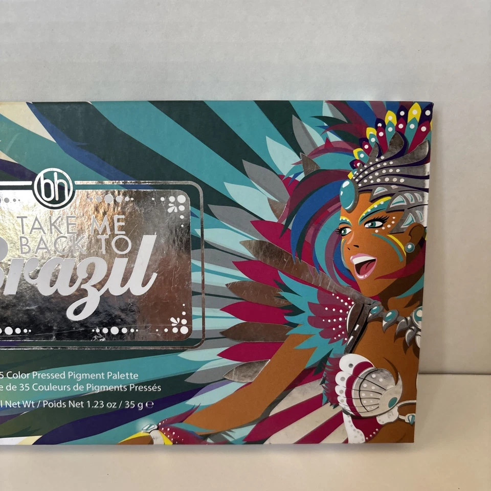 BH Cosmetics Take Me Back To Brazil 35 Color Pallette - Image 3 of 4