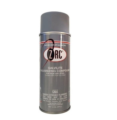 Zrc 12 Oz Cold Galvanizing Compound For Iron And Steel Contains 95 Percent Zinc