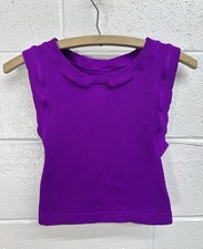 FP Movement Free People Heavy Ribbed Tank Top Purple / Women  s Medium/Large