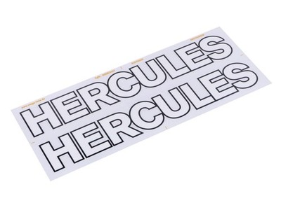Aufkleber Set Tank Dekor Schriftzug für Hercules Prima, Supra 4