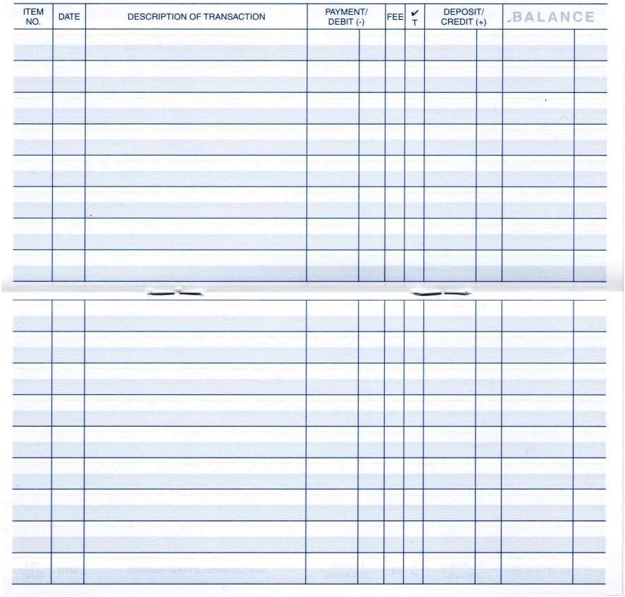 как выглядит 12 Checkbook Transaction Registers 262728 Calendars Made in USA фото