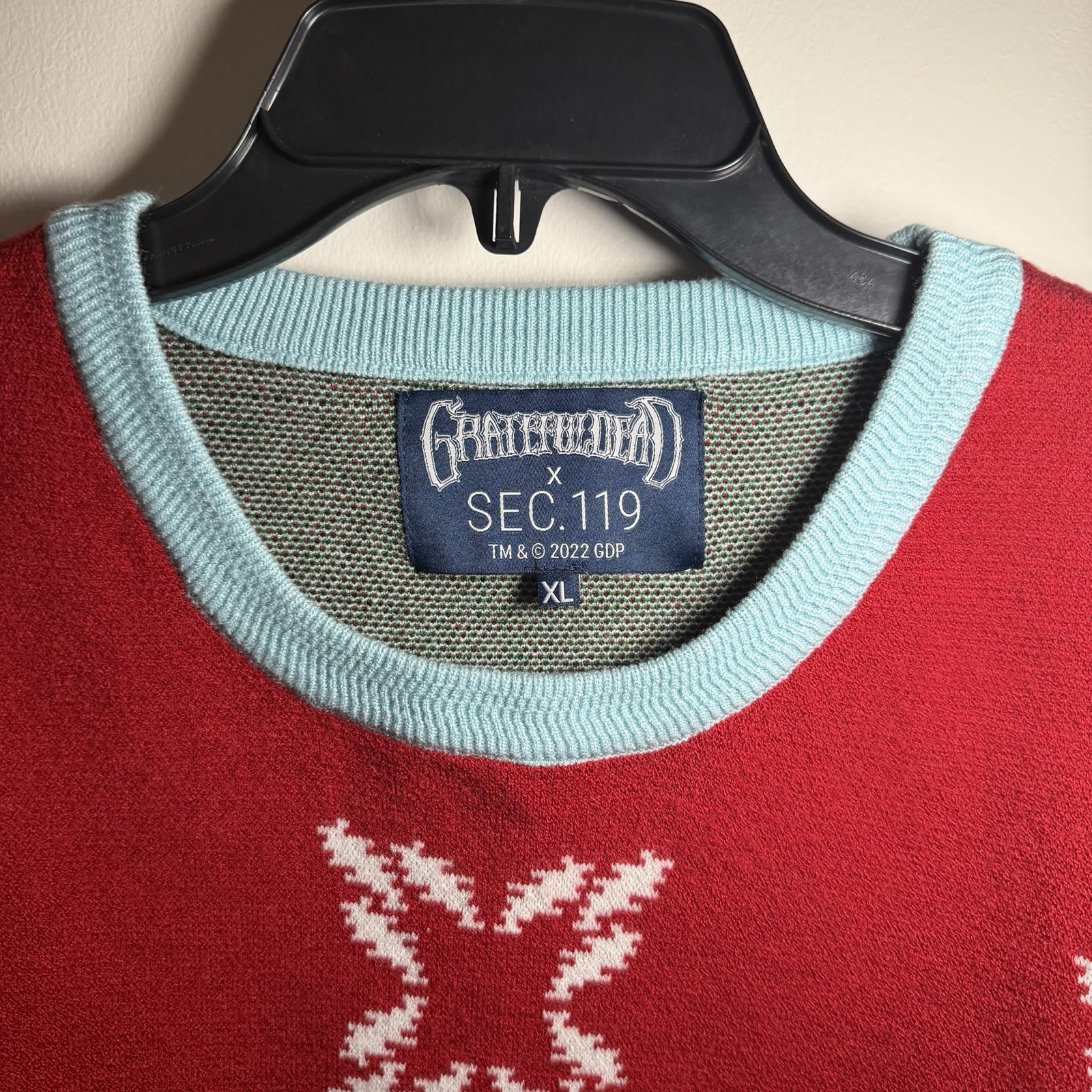 Sec 119 Grateful Dead Dancing Bear Pullover Sweat… - image 3