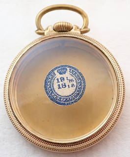 VINTAGE 16s 10k RGP RAILROAD LEVER SET POCKET WATCH CASE
