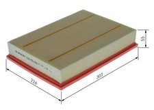 Luftfilter für LAND ROVER DISCOVERY III VAN IV RANGE SPORT I