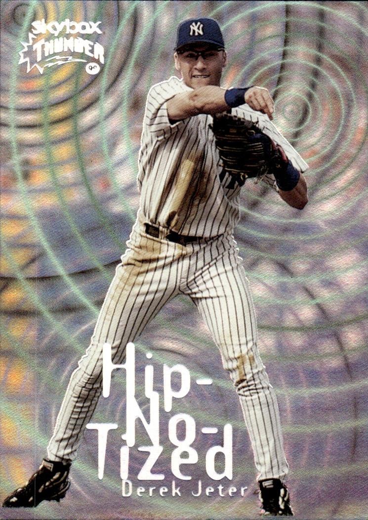 1999 SkyBox Thunder #5 (H) Derek Jeter Hip-No-Tized