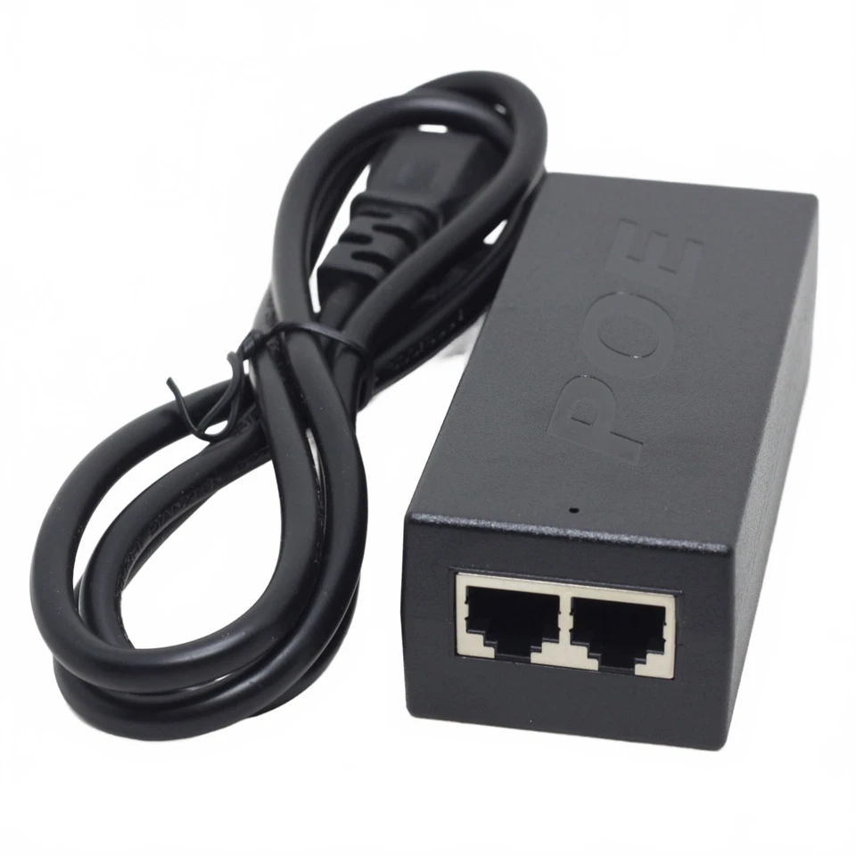 Gigabit PoE+ 802.3AT PoE Injector 52V 30Watt Active Adapter with Auto Detection - Image 3 of 4