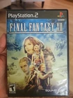 Final Fantasy XII (PlayStation 2, PS2, 2007) Complete w/ Man CIB
