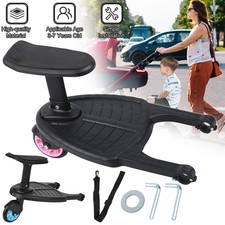 Kinderwagenbrett Buggy Board Sitz Trittbrett Kinderwagen Mitfahrbrett Stehbrett