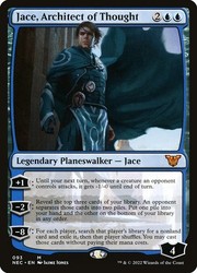 Jace, Architect of Thought #93 Mythic - Commander: Kamigawa: Neon Dynasty