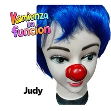 Mexican Professional Glossy Red Clown Nose Plastic Nariz Payaso Made In Mexico