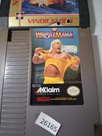 3 Nintendo games NES: Vindicators, Top Gun, Wrestlemania    26165 bc21