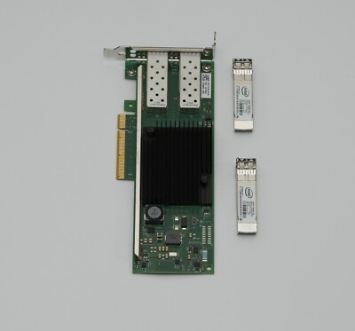 Intel X710-DA2 Dual Port 10Gbps CNA card low profile bracket/Full Height model