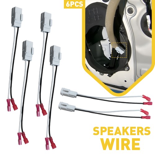 Speaker Wire Dash Tweeter Wiring Harness Adapter For Dodge RAM 1500 2500 2006-18 - Picture 12 of 14