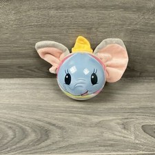 Disney Dumbo 8" Plush Stuffed Animal Just Play Hard Round Container