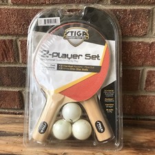 STIGA Master Series 2-Player Table Tennis Set 2 Rackets 3 Balls Sealed